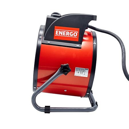 Aeroterma ceramica electrica Energo AE05, 588 m³/h, 2+1 trepte, 5000 W