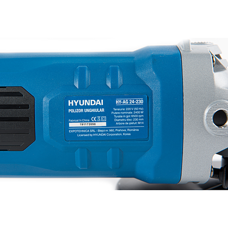 Polizor unghiular Hyundai HY-AG 24-230, 2400W, 230mm