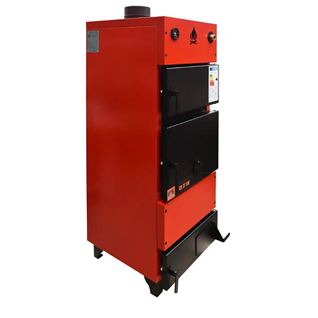 Cazan termic pe lemne Miklos Steel cu ardere normala, otel, 27 kW