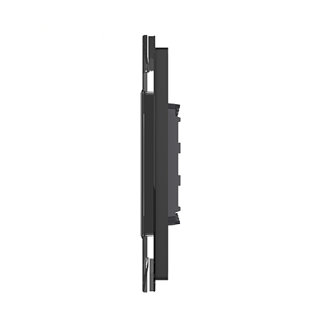 Rama priza simpla Livolo VL-P7E-2W, sticla securizata, negru