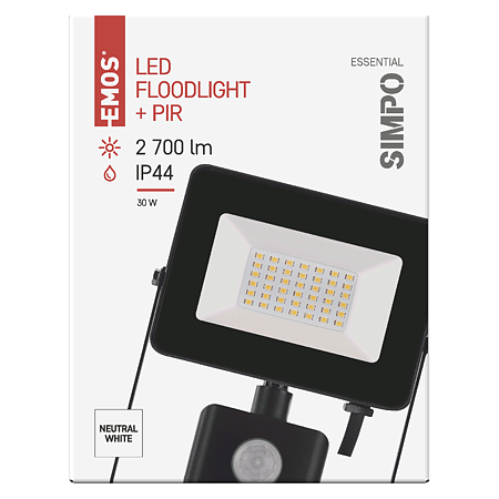 Reflector LED Emos Simpo 30 W, 2700 lm, lumina neutra