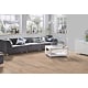 Parchet laminat 8 mm Kronospan Super Natural 8575 Blonde Oak, nuanta medie, clasa de trafic 32, twin click + si 1click2go pure +, 1288 x 195 mm