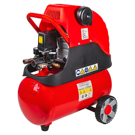 Compresor aer Raider Pro AC15, 24 l, 1.5 kW, 8 bar, 110 l/min