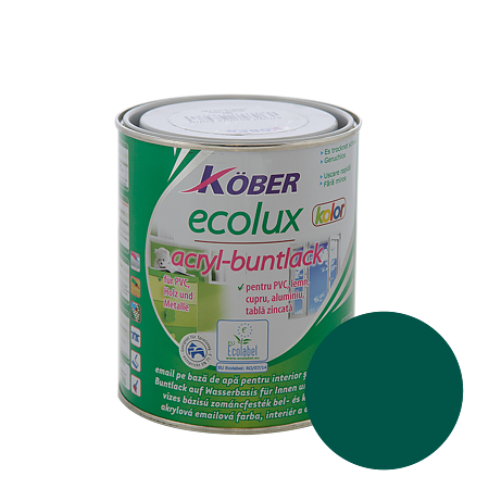 Email Ecolux Kolor verde 0,75 L