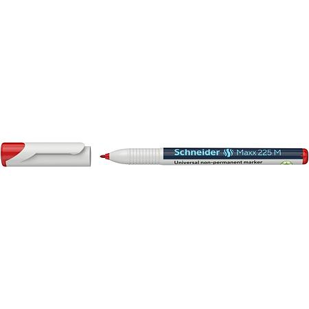 Marker nepermanent Schneider OHP 225, rosu, 1 mm