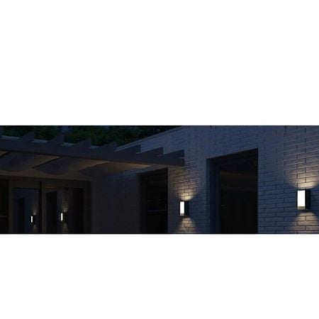Aplica exterior Ecomoods Bridge Philips, 1 x E27, 15 W, senzor miscare