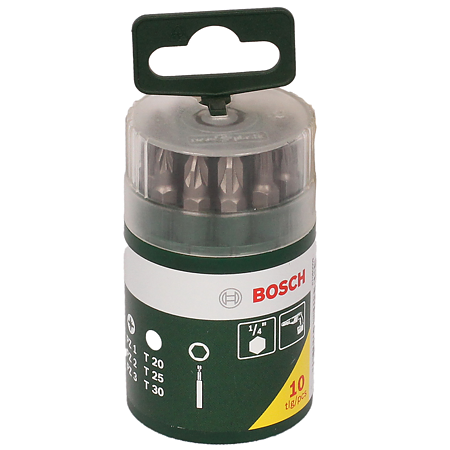 Set capete surubelnite Bosch 2607019452, 9 piese, L 25 mm