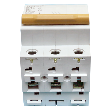 Intrerupator automat BRL 6kA MCB, Comtec 3P, 20A