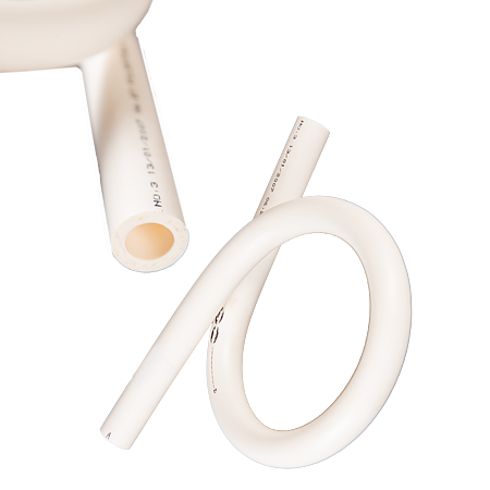Lira dilatare tip simplu PPR Supratherm, mufata, polipropilena, alb, diametru 25 mm