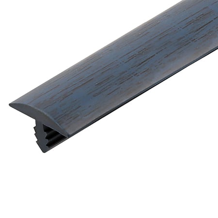 Cant profilat tip bordura plat, PVC, arin albastru inchis, latime 19 mm