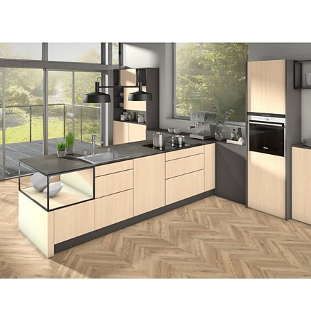 Pal lacuit Egger PerfectSense H1204 TM22 Frasin Lugano natur deschis, mat, antiamprenta, decor lemn frasin, 2800 x 2070 x 19 mm
