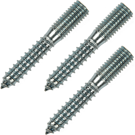 Prezon pentru lemn si metal, otel zincat, M10 x 60 mm, L35/M20