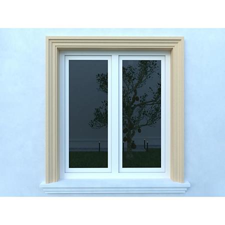Ancadrament ferestre si usi Akfix FP130, polistiren EPS 100 + mortar, 146 x 63 x 2000 mm