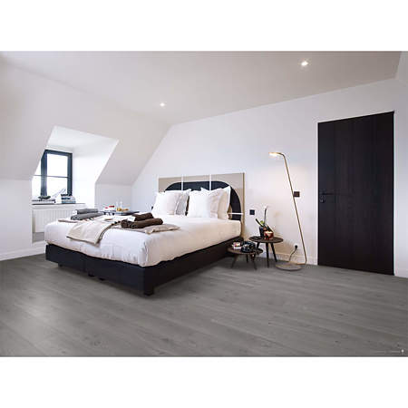 Pardoseala SPC Berry Alloc 1606, stejar pure authentic grey, grosime 5 mm, clasa de trafic comercial intens 33, 1326 x 204 mm