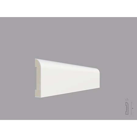 PLINTA DECORATIVA PL08 2000X80X16MM