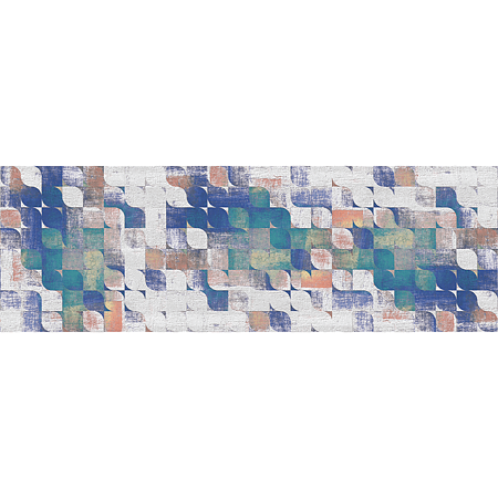 Faianta baie rectificata PL-82040-HL1, multicolor, mat, model, 75 x 25 cm
