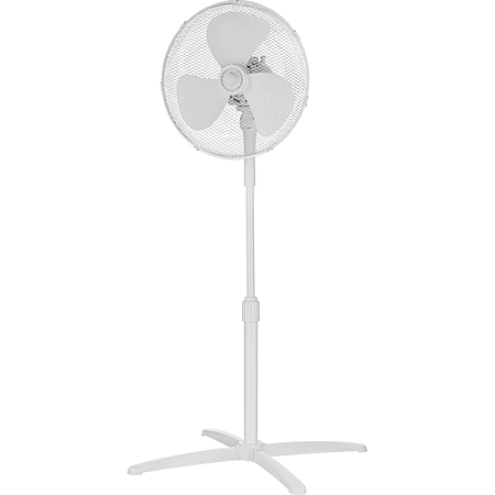 Ventilator cu picior Midea FS40-21M, 40 W, alb, diametru 40 cm