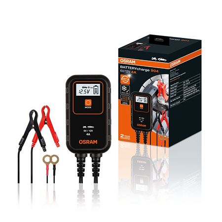 Incarcator baterie auto Osram,  904 4A