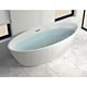Cada baie freestanding Sanotechnik Las Vegas G9034, montaj universal, acryl, finisaj lucios, alb, 180 x 80 x 56 cm