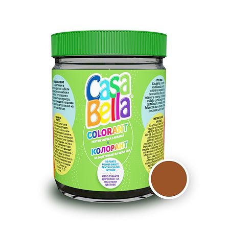 Colorant vopsea lavabila Casabella, caramiziu, 200 ml