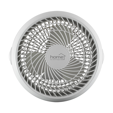 Ventilator de masa/perete Home, 50W, 3 trepte, plastic, alb, 23 cm