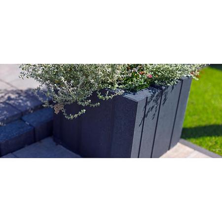 Jardiniera din beton Elpreco Cubo, exterior, patrata, antracit, 30 x 30 x 30 cm Jardiniera din beton Elpreco Cubo, exterior, patrata, antracit, 30 x 30 x 30 cm