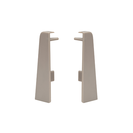 Set terminatie plinta parchet stanga/dreapta Set, stejar stary, MDF, 60 x 19 mm, 4 bucati/set