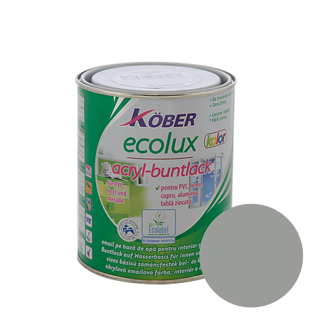 Email Ecolux Kolor gri 0,75 L