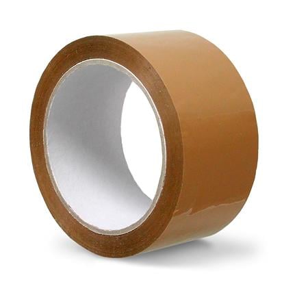 Banda de ambalare, maro, 66 m x 48 mm
