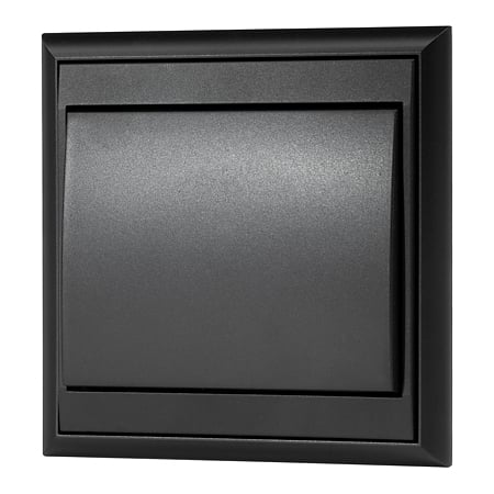 Intrerupator Luna, plastic, incastrat, negru
