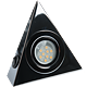 Spot piramidal fara switch cromat lumina rece