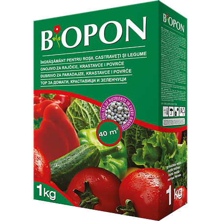 Ingrasamant Biopon pentru rosii, castraveti si legume, 1 kg