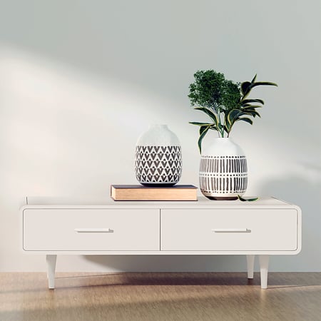 Vopsea pentru lemn/metal, Oskar Aqua Matt, interior/exterior, pe baza de apa, alb murdar designer, 0.6 l