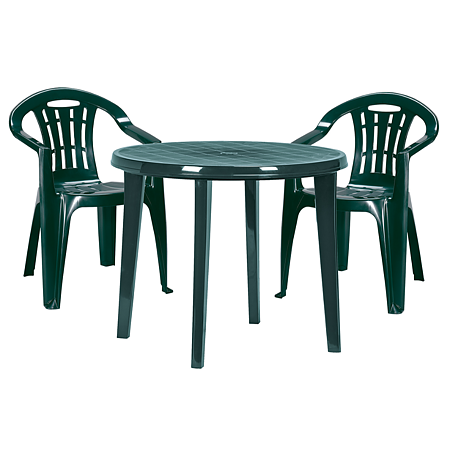 Masa rotunda pentru gradina Keter Lisa, plastic, 90 x 73 cm, verde inchis Masa rotunda pentru gradina Keter Lisa, plastic, 90 x 73 cm, verde inchis