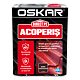 Vopsea Oskar Direct pe acoperis, maro ciocolatiu, exterior, 2.5 l