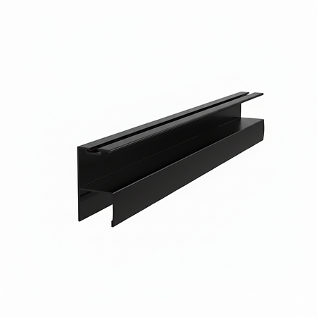 Profil Y cu perie ER 4681, negru, 3 m