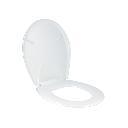 Capac WC Wirquin Expert, polipropilena, alb, 39.3 x 46 cm