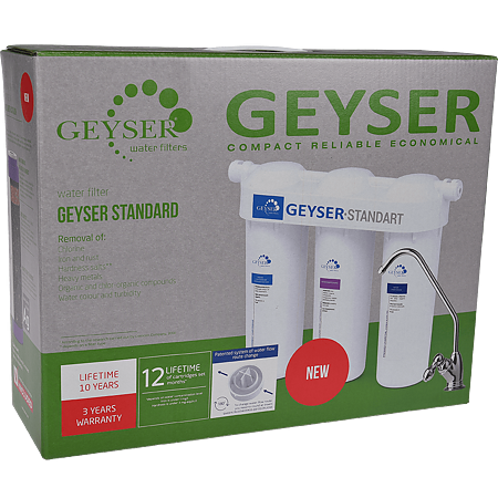 Filtru Geyser Standard, 3 trepte de filtrare