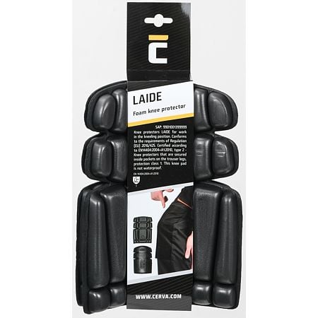 Genunchiere Laide inserabile, 2 bucati/set, negru