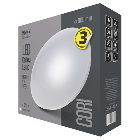 Aplica Cori R, 1 x  LED, 18W, 360 mm