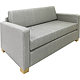 Canapea extensibila 2 locuri Lucy, gri, 1 perna, tip scandinav, 137 x 78x 48 cm (Lxlxh) Canapea extensibila 2 locuri Lucy, gri, 1 perna, tip scandinav, 137 x 78x 48 cm (Lxlxh)