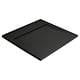 Cada de dus Radaway Teos C HTC9090-54, marmura lichida, anti-bacteriana, anti-alunecare, negru, 90 x 90 cm