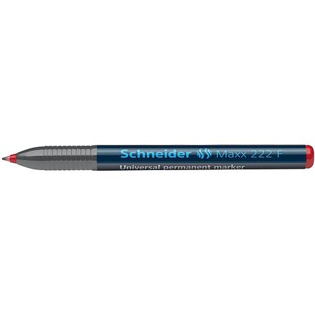 Marker permanent Schneider OHP 222, rosu, 0.7 mm