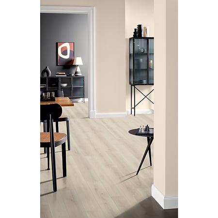 Parchet laminat 8 mm Egger Nature Sense Stejar Elton alb EL2831, nuanta deschisa , clasa de trafic 32, CLIC it!, 1292 x 193 mm