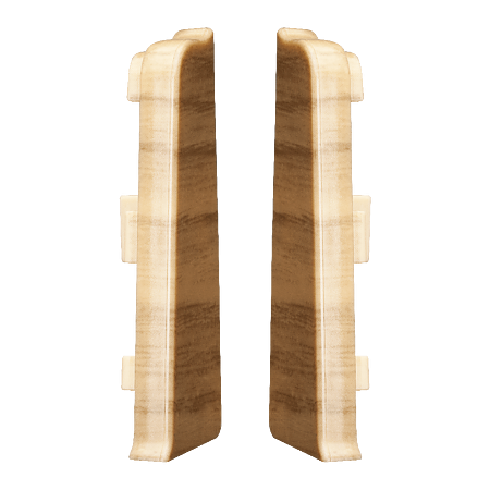 Set terminatie plinta parchet stanga/dreapta Arbiton Indo, stejar liberty 07, PVC, 70 x 26 mm, 2 bucati/set