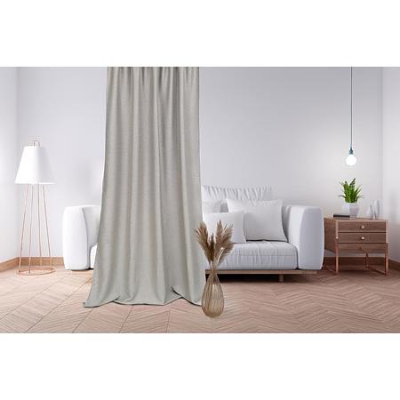 Draperie Islanda, poliester, natur, 145 x 250 cm