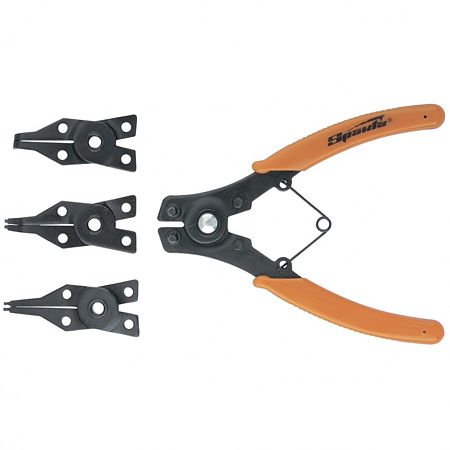 Cleste inel de siguranta cu atasamente Sparta, 150 mm Cleste inel de siguranta cu atasamente Sparta, 150 mm