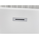 Cada baie freestanding Sanotechnik, ovala, negru, 170 x 75 x 58 cm