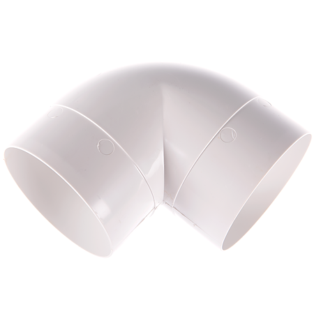 Cot teava PVC Dospel, D/KO 100 mm, 90 grade, alb Cot teava PVC Dospel, D/KO 100 mm, 90 grade, alb