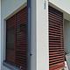 Glisiera aluminiu cu 18 lamele tip jaluzea, gri, 1,5 m, set 4 buc